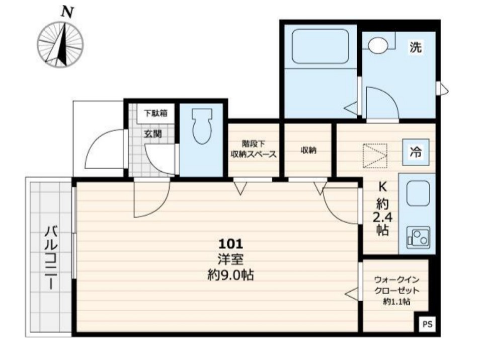 アリエッタの間取り