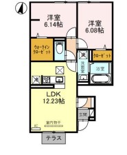 La Pomodoro Aの間取り