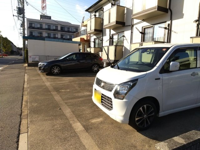 3/12 駐車場