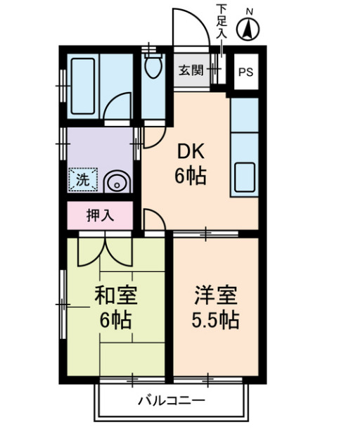 クレイドル21の間取り