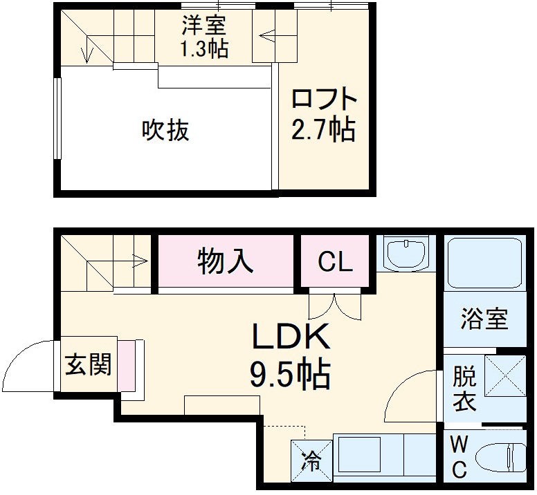 ル・シャトレ笠寺の間取り