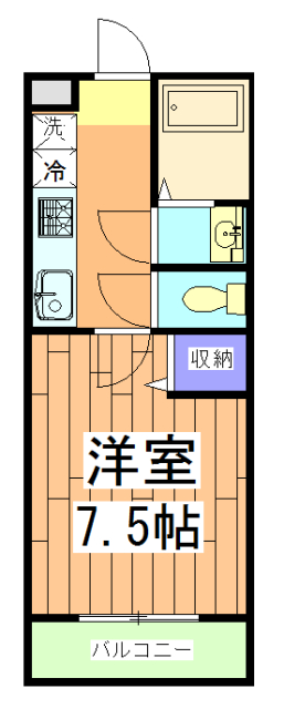 Mpi’s 京都西院の間取り
