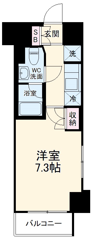 パティーナ川崎南DUOの間取り