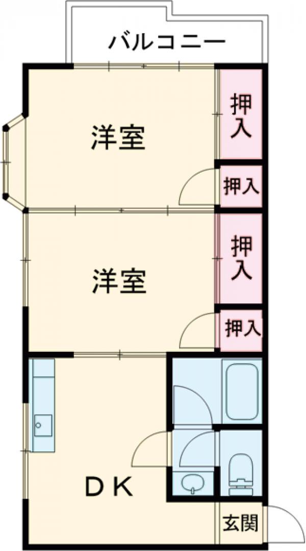 アリシアの間取り