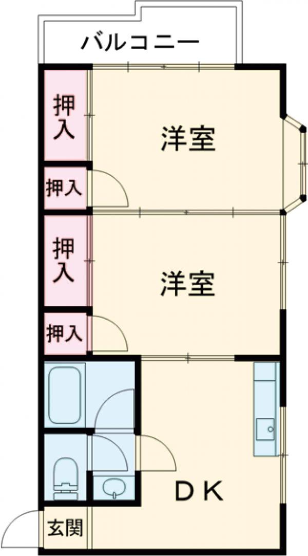 アリシアの間取り