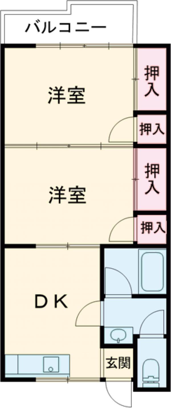 アリシアの間取り