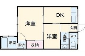 フォルム園部の間取り