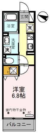 東松山エテルネルの間取り