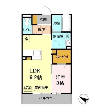 イーストファインヒルズの間取り