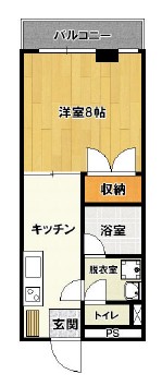 ビラエンドウの間取り