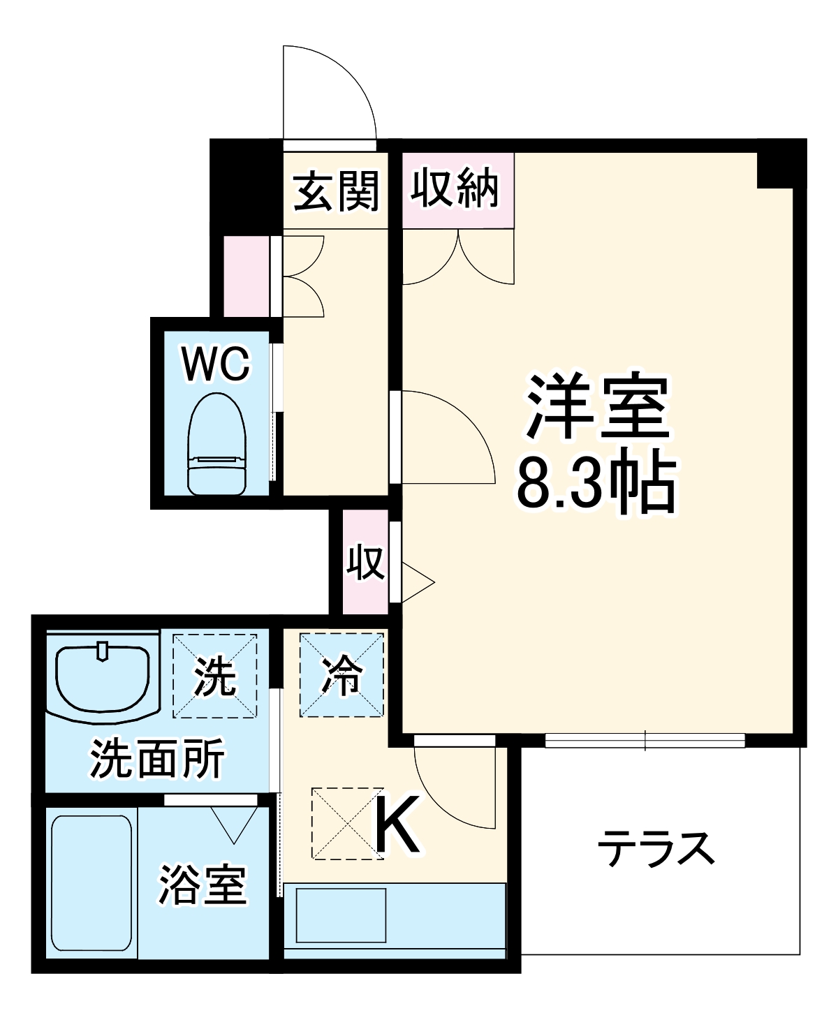 カーサヴェルデの間取り