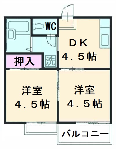 プリムローズ21の間取り
