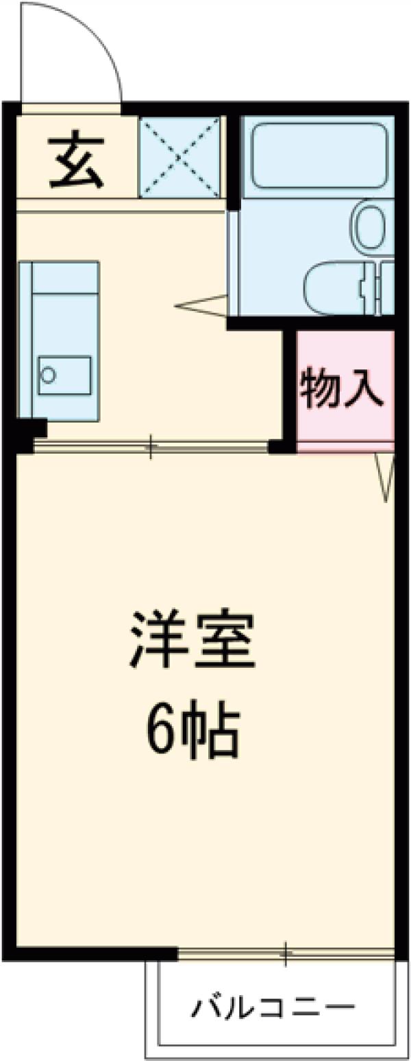 シティハイムプレアデスの間取り