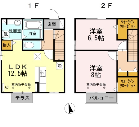 リリパラディスの間取り