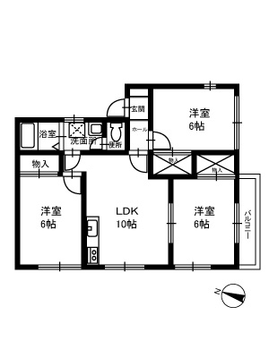 オリーヴベリーの間取り