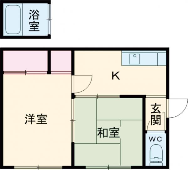 第一ねぶた荘の間取り