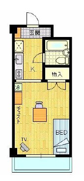 タウンパレスの間取り