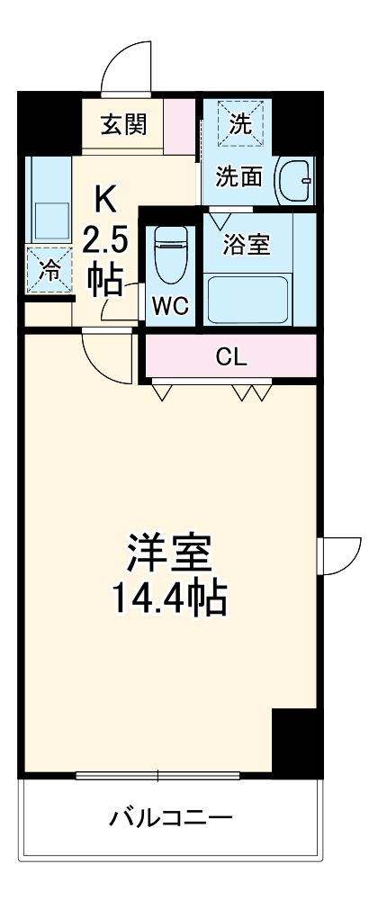 グリーンハイツ北口の間取り