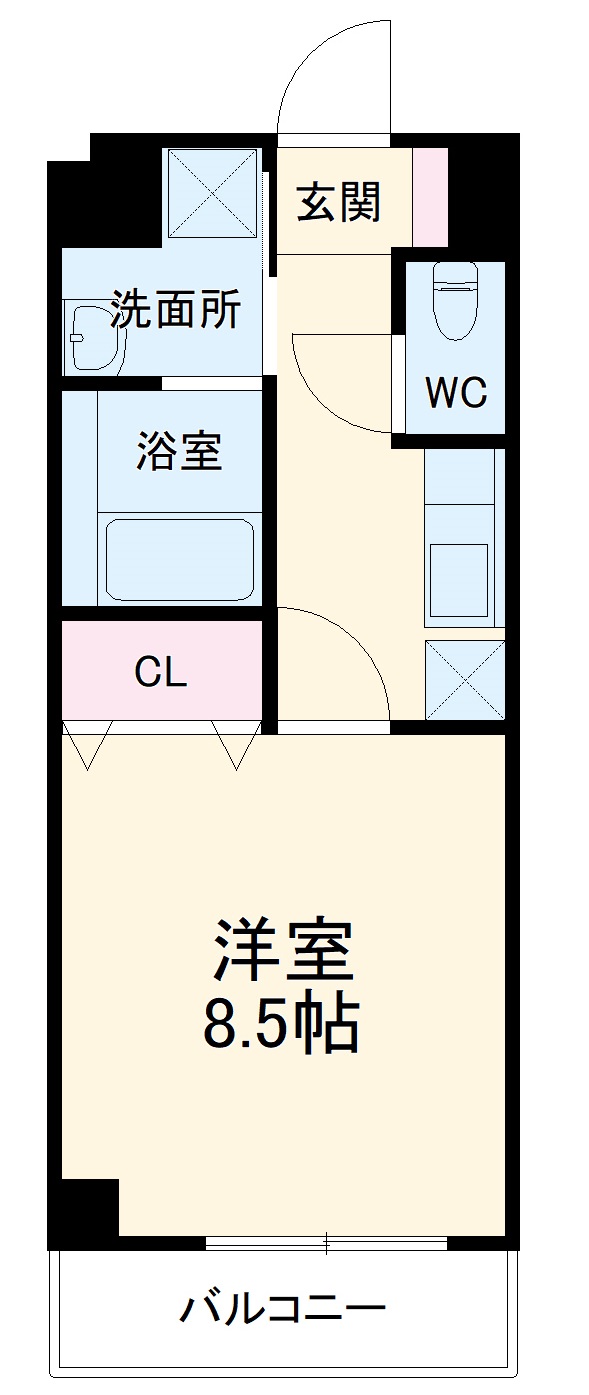 ミリューの間取り