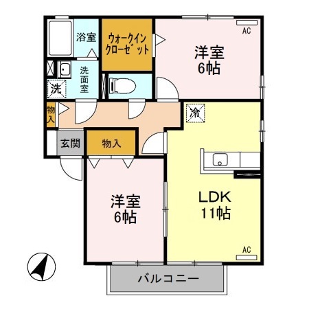 ロイヤルパレス IIの間取り