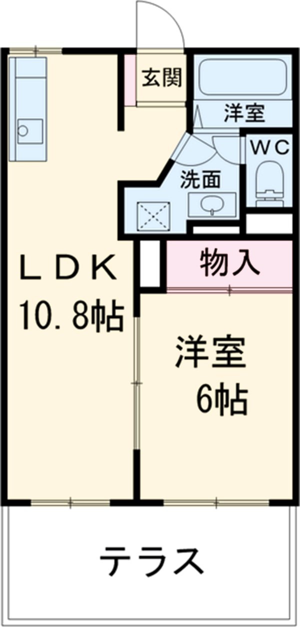 メイクリマールAの間取り