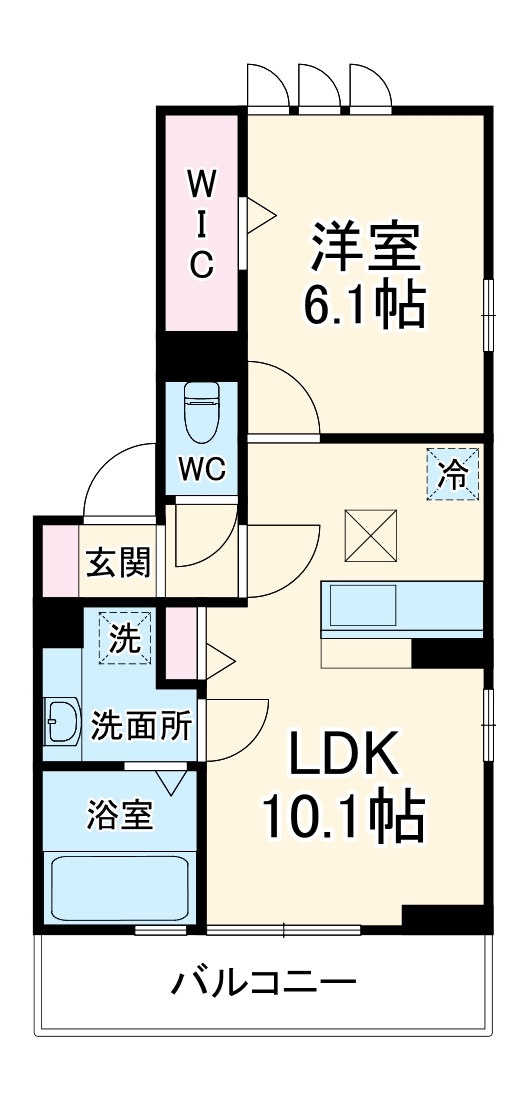 サフィールの間取り