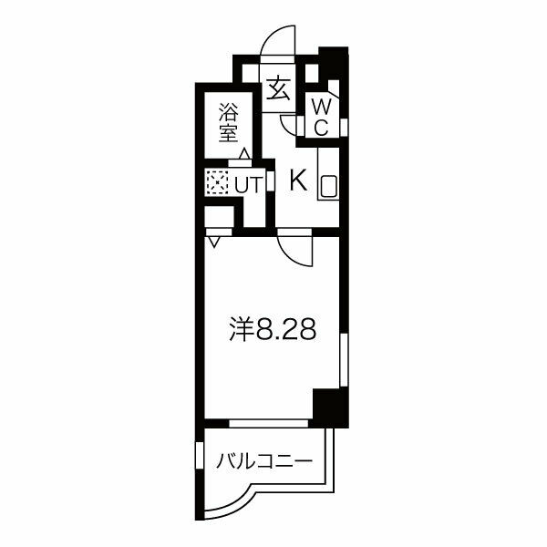 ハートヒルズ矢作の間取り