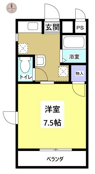 ベェーベ1996の間取り