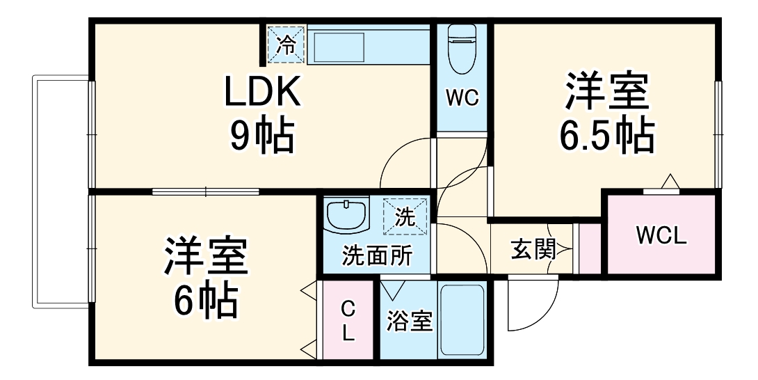 エトワールshunの間取り