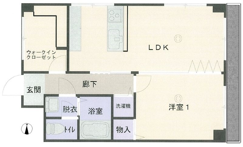 セーフズマンションの間取り