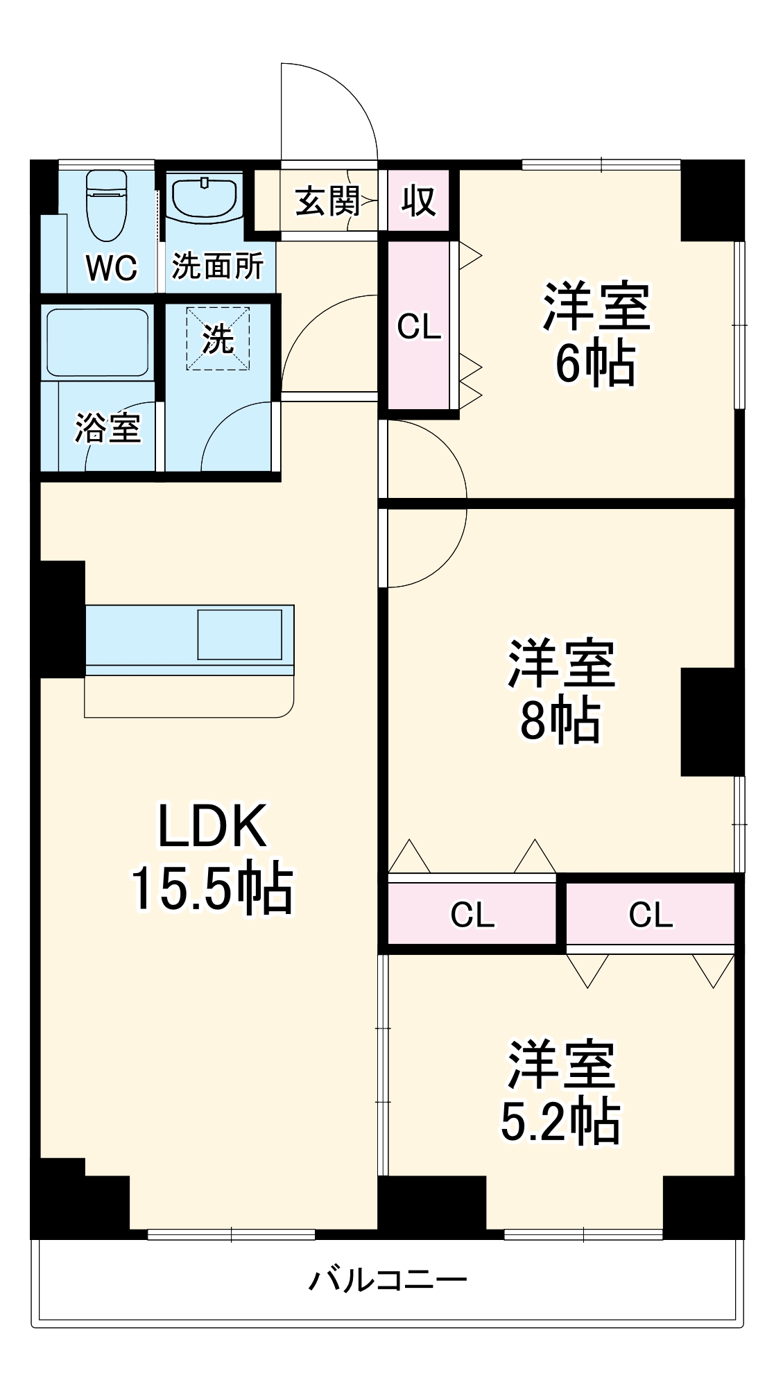 山良ビルの間取り