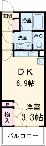 クレア与野本町の間取り
