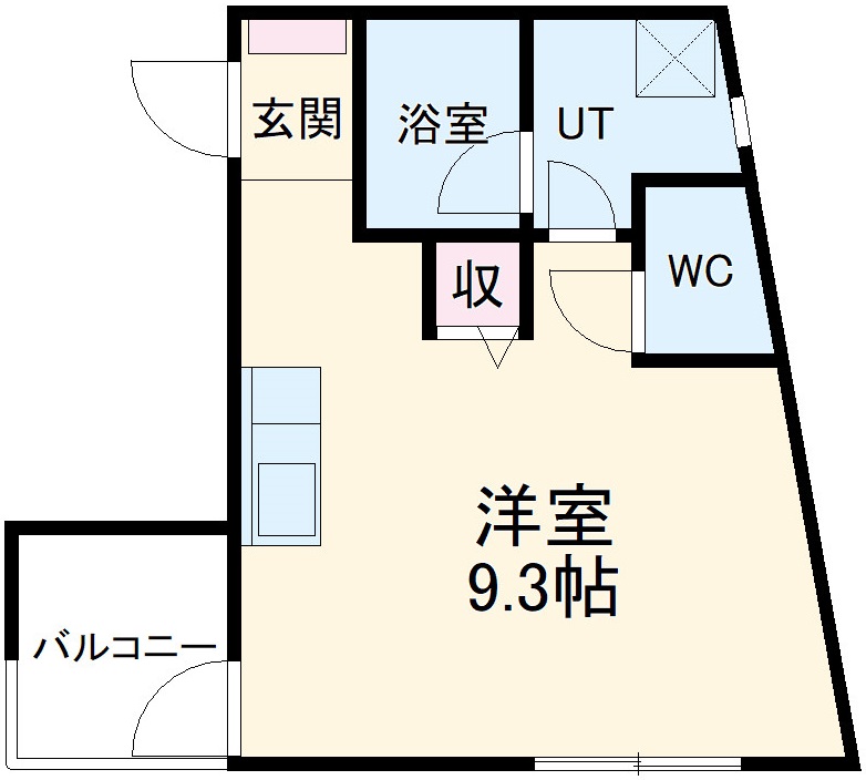 Casa Aliceの間取り