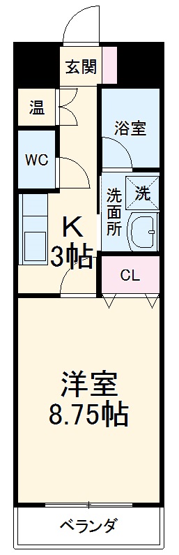 Castle Hills柳ヶ瀬の間取り