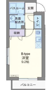 シャンノールの間取り