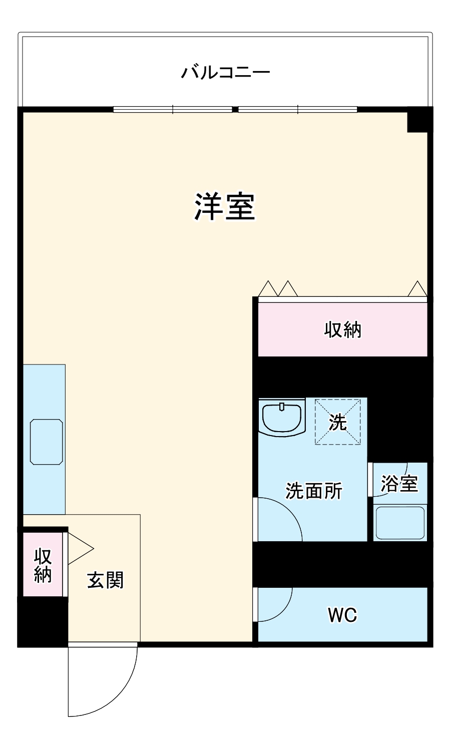 佐野マンションの間取り