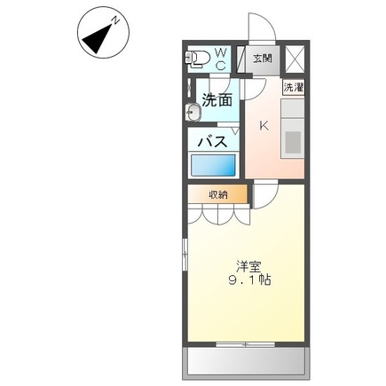 ソレイユの間取り
