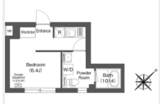 エスタート大井町フォレストの間取り