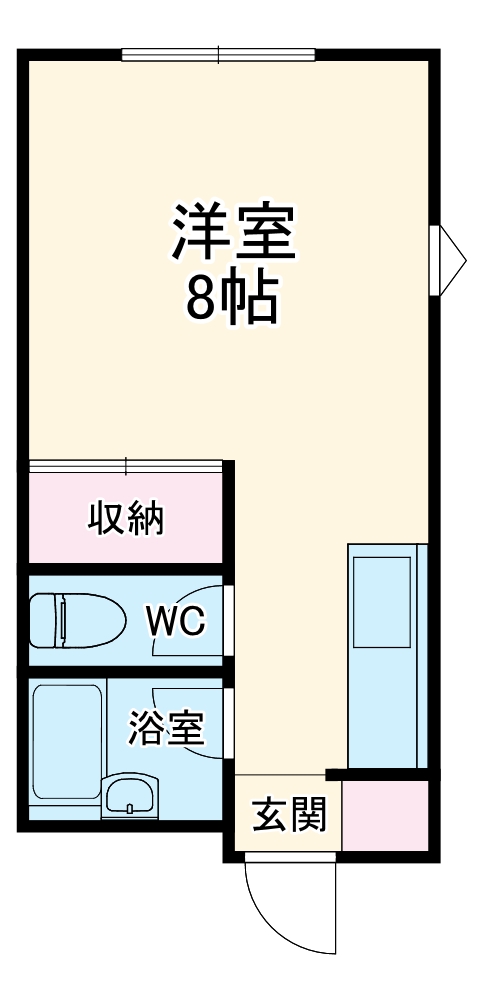 STハイツの間取り