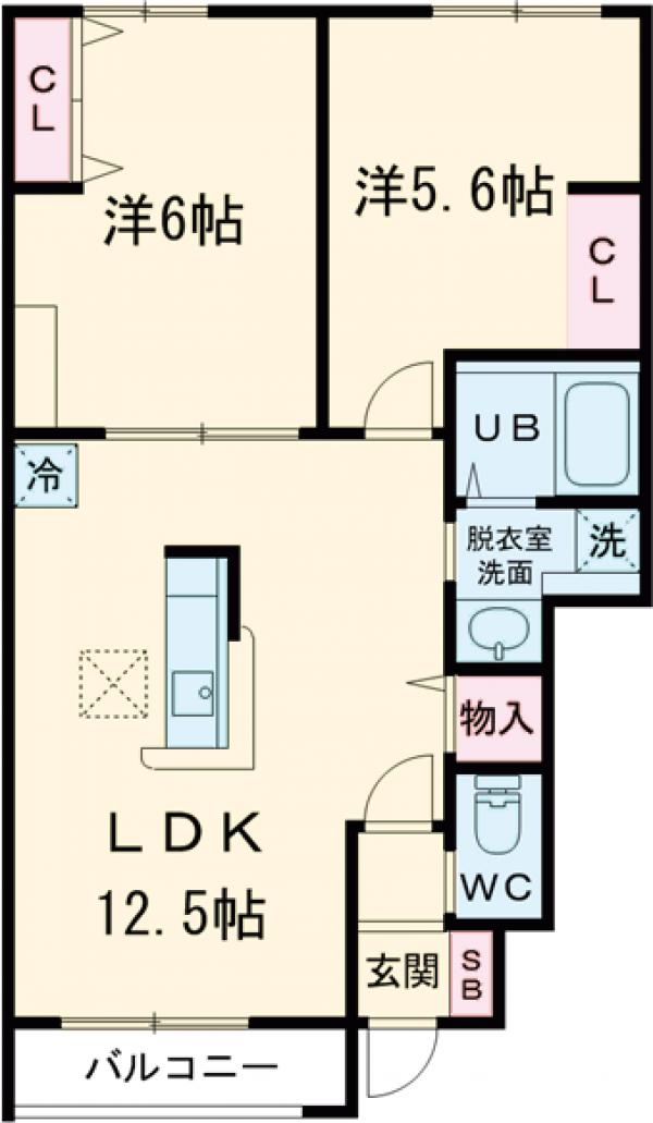 Bell demeureの間取り