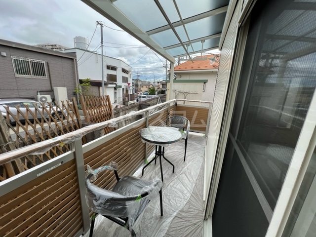 8/16 バルコニー
