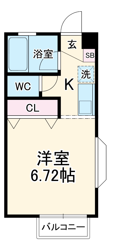 クレシアⅠの間取り
