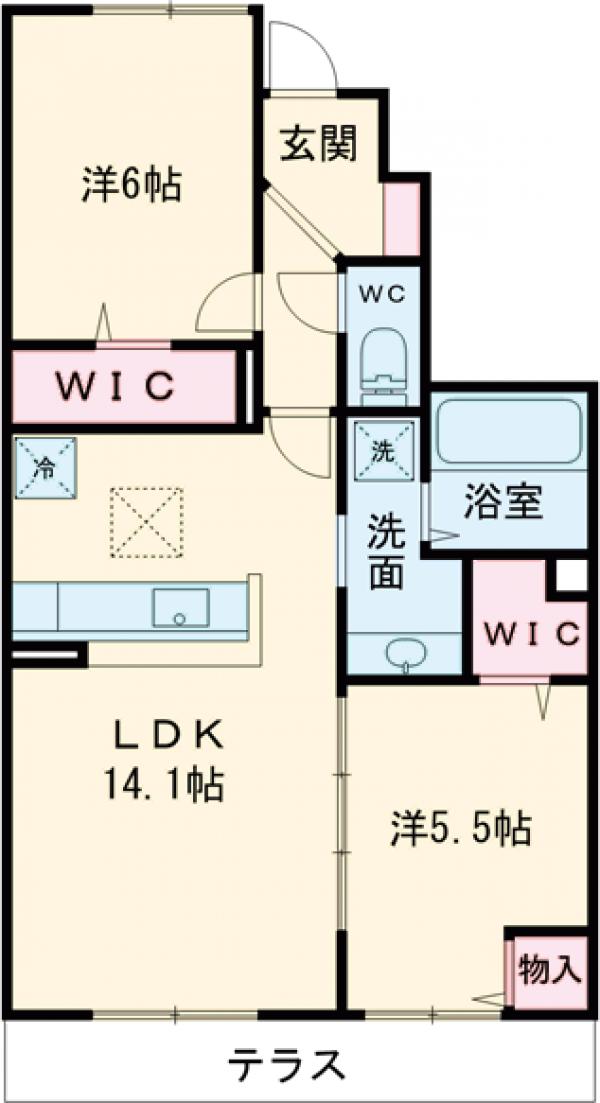グランガーデンの間取り