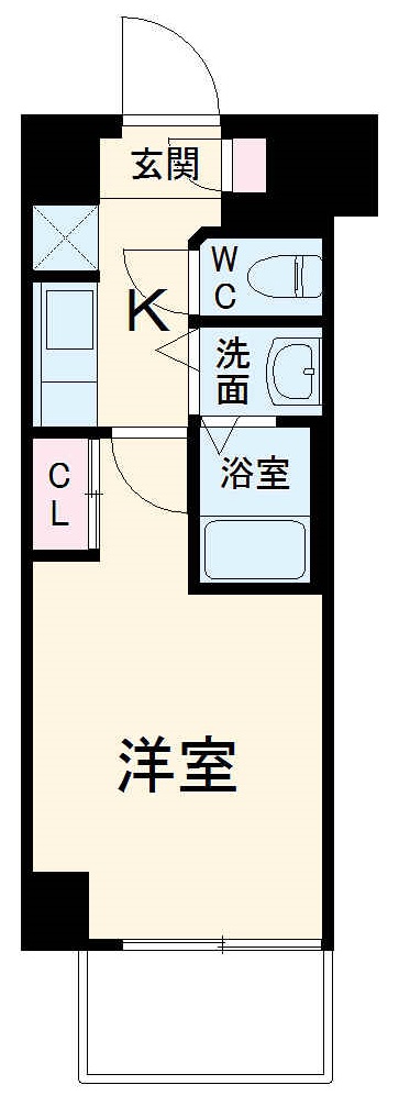 AXAS二子多摩川の間取り