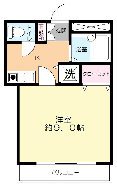 エストゥディオの間取り