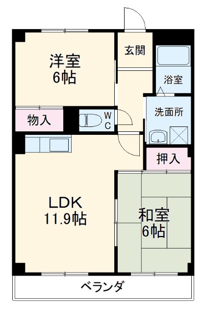 アン・プルールの間取り