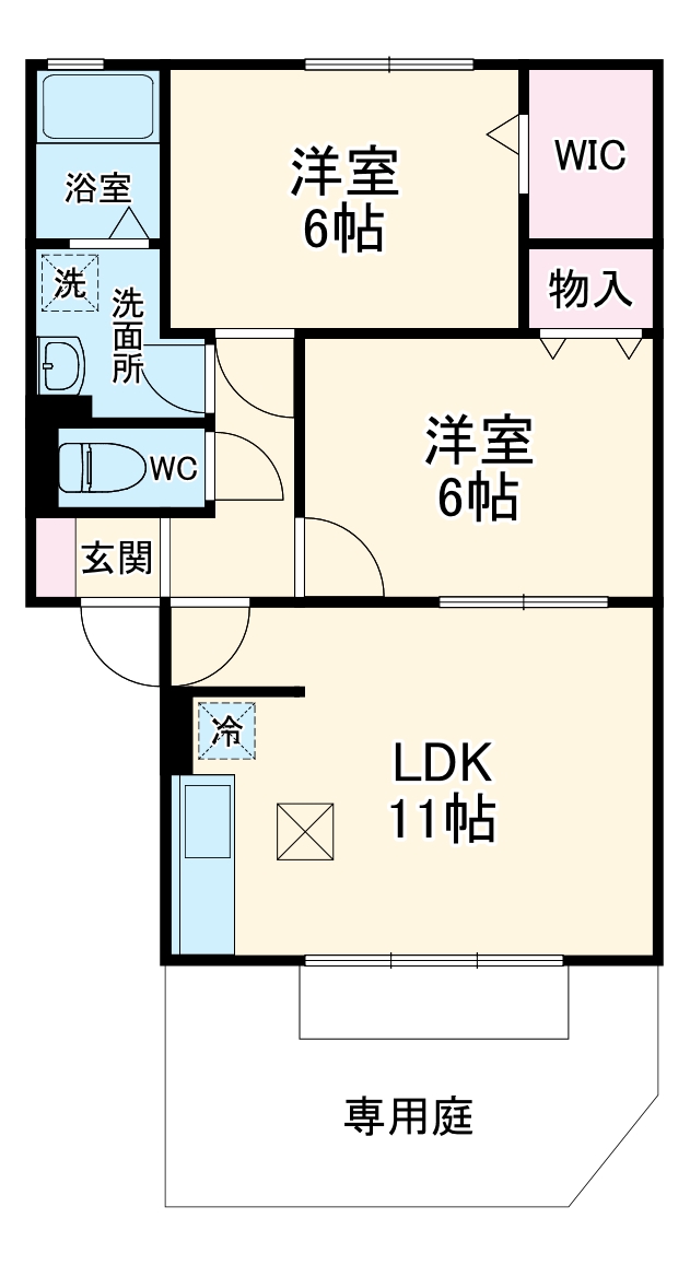 ウィルモア鴻の巣パークの間取り