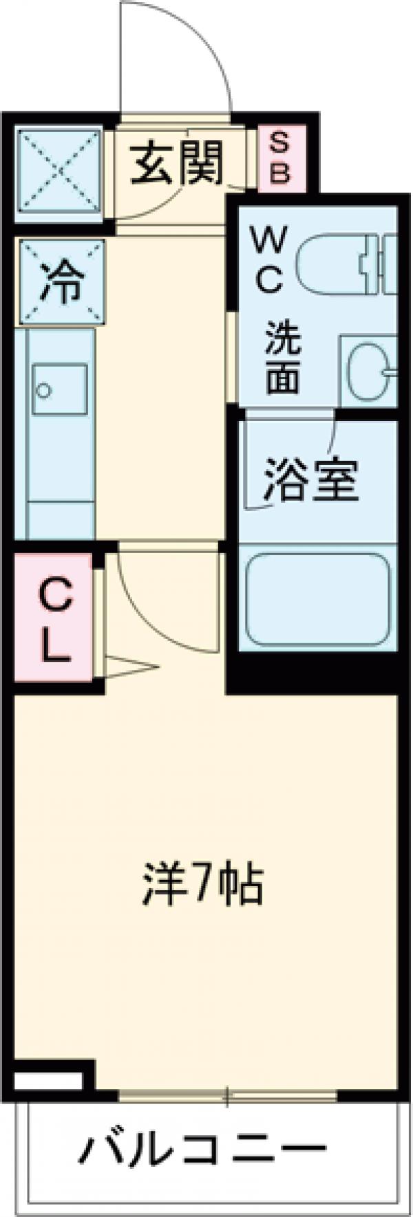 JOY TERRACE SENGAWAの間取り