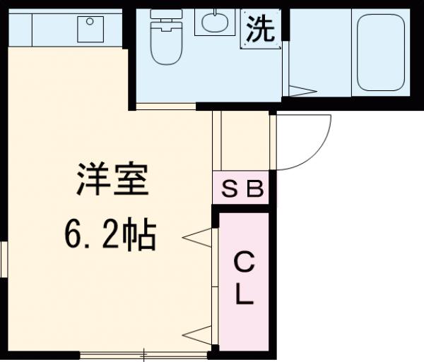 FERIO四ツ木の間取り