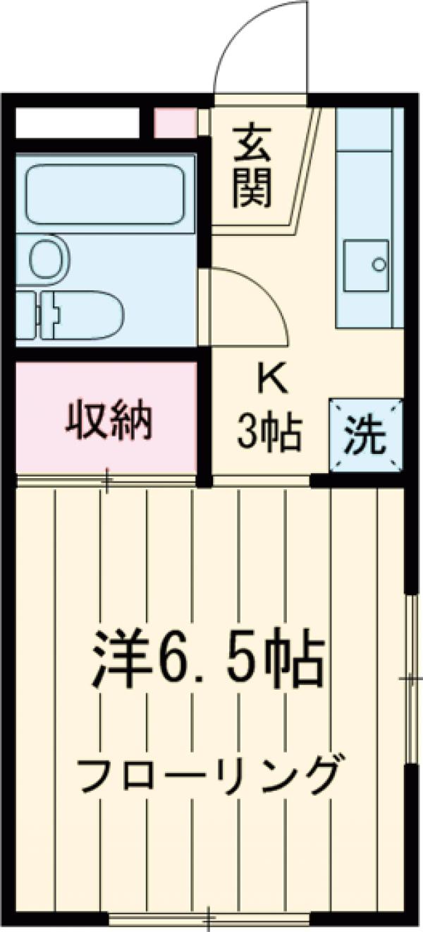 メゾンさつきの間取り